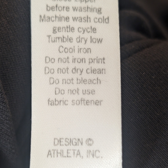 Athleta Women's Leggings Relay Tight Reflective Black Size Small New Without Tag - Picture 11 of 16